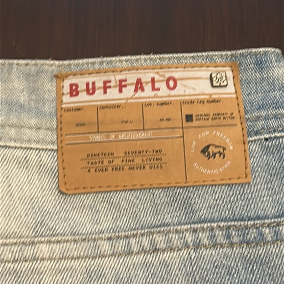 Buffalo David Bitton Evan Basic Slim Jeans size 33/34 - Picture 8 of 16